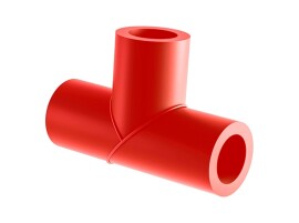SLT BLOCKFIRE RED Тройник сегментный PP-R SDR 6, 160