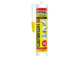 Soudal Герметик силиконовый нейтральный бесцветный 280 мл