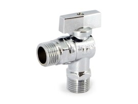 Uni-Fitt Кран для подключения смесителя Н-Н 1/2", хромированный