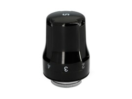 Термостатическая головка DX M30x1,5, чёрная
