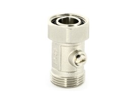 Uni-Fitt Узел нижнего подключения радиатора одинарный НВ 3/4"ЕК х 3/4"ЕК прямой