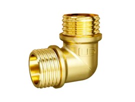 LD Угол латунный 90° НР DN 20, 3/4"