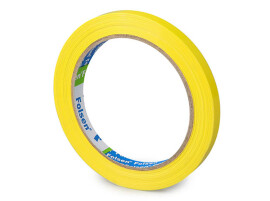 Folsen Упаковочная лента PVC 9 мм x 66 м, жёлтая