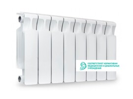 Радиатор биметаллический RIFAR Monolit 300, 7 секций, 868 Вт