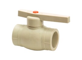 Lammin Кран шаровой PP-R 63 серый
