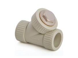 Lammin Фильтр косой PP-R 32 серый