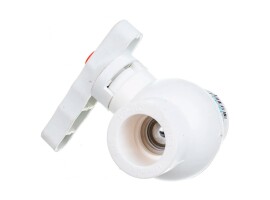 Lammin Кран шаровой PP-R PREMIUM 32 белый