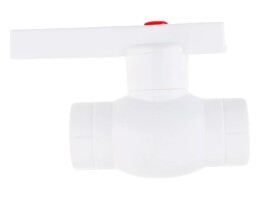 Lammin Кран шаровой PP-R 110 белый