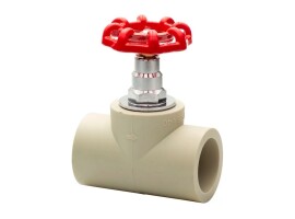 Lammin Вентиль PP-R 40 серый