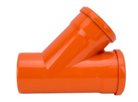Lammin Тройник наружной канализации 160x110/45°