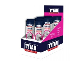 Tytan Professional Classic Fix клей каучуковый монтажный прозрачный 100 мл, в шоу-боксе (10шт.)