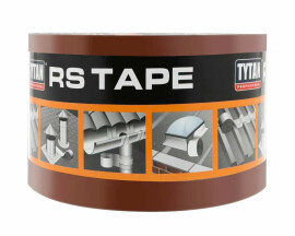 Tytan Professional RS TAPE Лента битумная для кровли 10 см x 10 м, кирпич