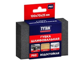 Tytan Professional губка шлифовальная четырехсторонняя (100x70x25 мм; Р60)