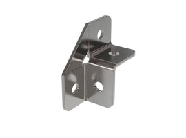 Fachmann Соединитель угловой усиленный 90° 4 отв х.ц.