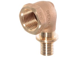Rehau Угольник-переходник с внутренней резьбой RAUTITAN 16-Rp 1/2" MX, латунь