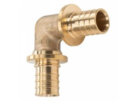 Rehau Угольник RAUTITAN 90°, 40 MX, латунь