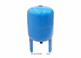 Valfex Гидроаккумулятор вертикальный AV 80 л. 1" НР синий, с высокими ножками