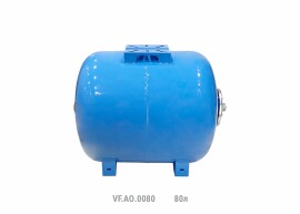 Valfex Гидроаккумулятор горизонтальный AO 80 л. 1" НР синий