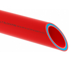 SLT BLOCKFIRE RED Труба PP-R/PP-R-GF/PP-R SDR 7,4 D50x6,9 