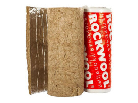 Мат ROCKWOOL ТЕХ МАТ кашированный фольгой 5000x1000x50 мм