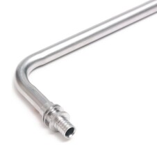 Rehau Трубка из. нерж. стали для подключения радиатора Г-образная 20/500 мм