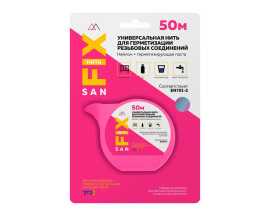 RTP Sanfix Нить нейлоновая универсальная, 50 м, блистер