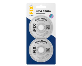 RTP Sanfix ФУМ-лента 19х0,2х15000х0,3, блистер по 2 шт