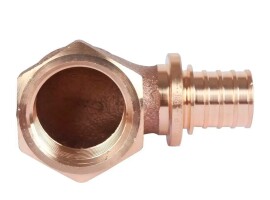 Rehau Угольник-переходник с внутренней резьбой RAUTITAN 16-Rp 3/4" RX+, бронза