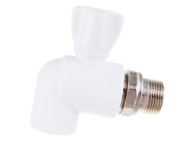 RTP Alpha Кран шаровой для радиатора PP-R 20х1/2" угловой