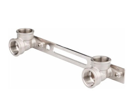 AQUALINK Углы на планке для смесителя В-В DN 15, 1/2"x1/2"
