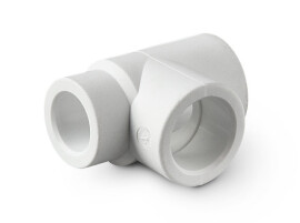 Pro Aqua PP-R Тройник переходной 63x50x63 белый