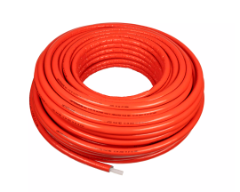 Usystems Труба Radi Pipe белая PN10 25x3,5 в теплоизоляции 6 мм, красный, бухта 25 м