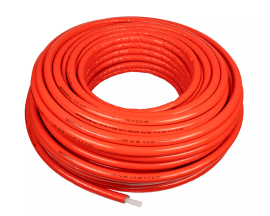 Usystems Труба Radi Pipe белая PN10 32x4,4 в теплоизоляции 6 мм, красный, бухта 25 м