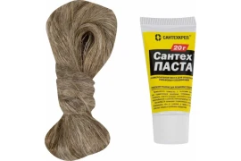 Сантехкреп Набор "СантехПАСТА" 20 гр. + лен 14 гр.