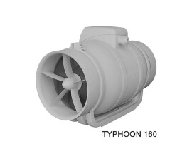 Ровен Вентилятор канальный TYPHOON D150/160 осевой 2скор. ERA PRO