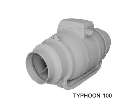 Ровен Вентилятор канальный TYPHOON D100 осевой 2скор. ERA PRO