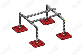Fachmann Опорная конструкция SOLID SUPPORT-4, 400x1000x1000 мм, 41-41