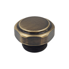 DR Заглушка радиаторная декоративная 3/4", бронза