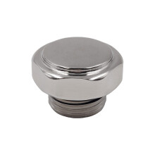 DR Заглушка радиаторная декоративная 3/4", никель