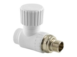 RTP Alpha Вентиль для радиатора PP-R 25х3/4" прямой