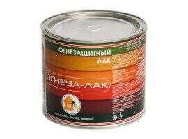 Лак огнезащитный ОГНЕЗА-ЛАК-ОД матовый, банка 2,4 л