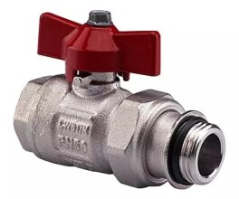 Neptun IWS Шаровой кран 1", красный