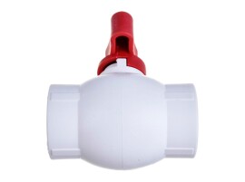 RTP Alpha Кран шаровой PP-R 20, бабочка красная