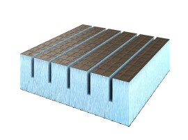 Ruspanel Панель теплоизоляционная XPS RPG Real продольная 2500x600x30 mm #2 двухсторонняя
