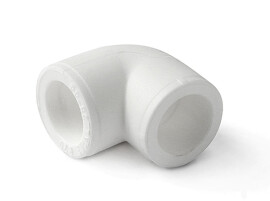 Pro Aqua PP-R Угольник 90 градусов 160 белый
