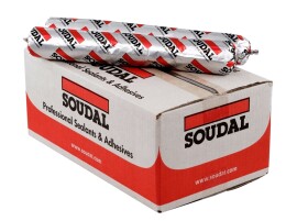 Soudal Герметик силиконовый нейтральный SILIRUB 2 F белый 600 мл