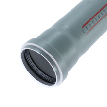 Ostendorf HT Труба канализационная HTEM 75x1,9x1500 мм, серая