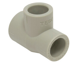 TEBO Тройник PPRC 32x50x32 серый
