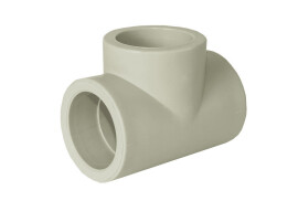 Fusitek Тройник PP-R 40 серый