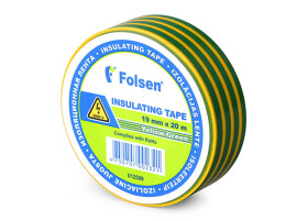013500 Folsen Изоляционная лента ПВХ 19 мм x 33 м, цветная